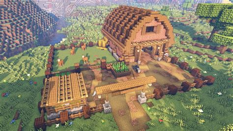 barn ideas for minecraft